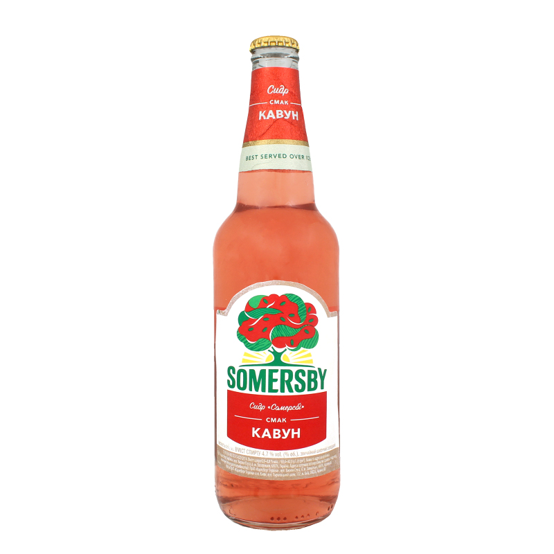 Напиток 0 4. Сидр Соммерсби Арбузный. Сидр Somersby Watermelon. Somersby Watermelon пивной напиток 4.6 0.4. Арбузный сидр Somersby.